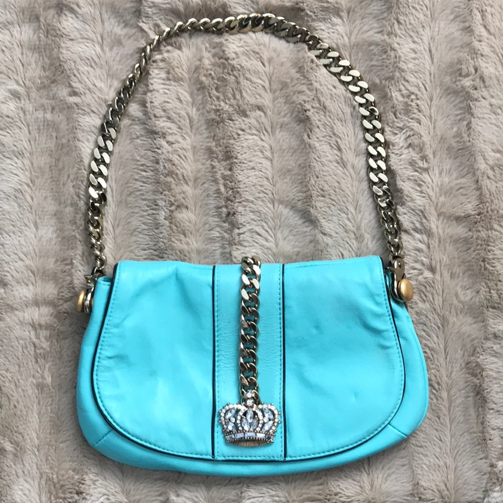 PRICE DROP🤑 blue and gold  Wilsons Leather bag.